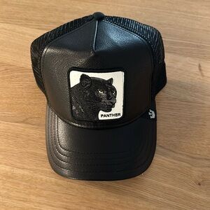 NEW Goorin Bros Leather Hat